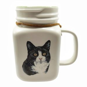 🆕 Mason Jar Cat 🐈‍⬛ Mug